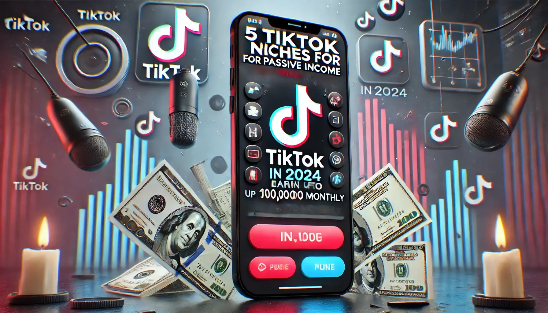 5 TikTok Niches for Passive Income in 2024: Earn Up to $10,000 Monthly