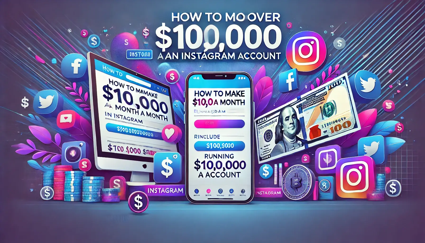 How to Make Over $10,000 a Month Running an Instagram Account