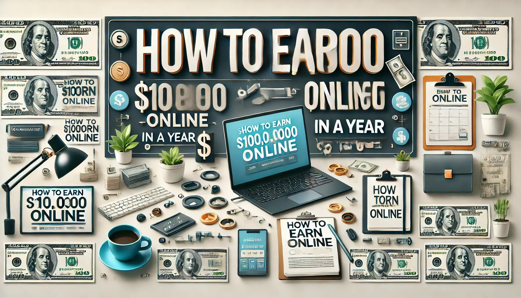 How to Earn $100,000 Online in a Year